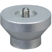 Adapter 1/4" naar 5/8" hoogte 50 mm